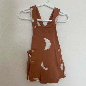 Crescent moon overalls